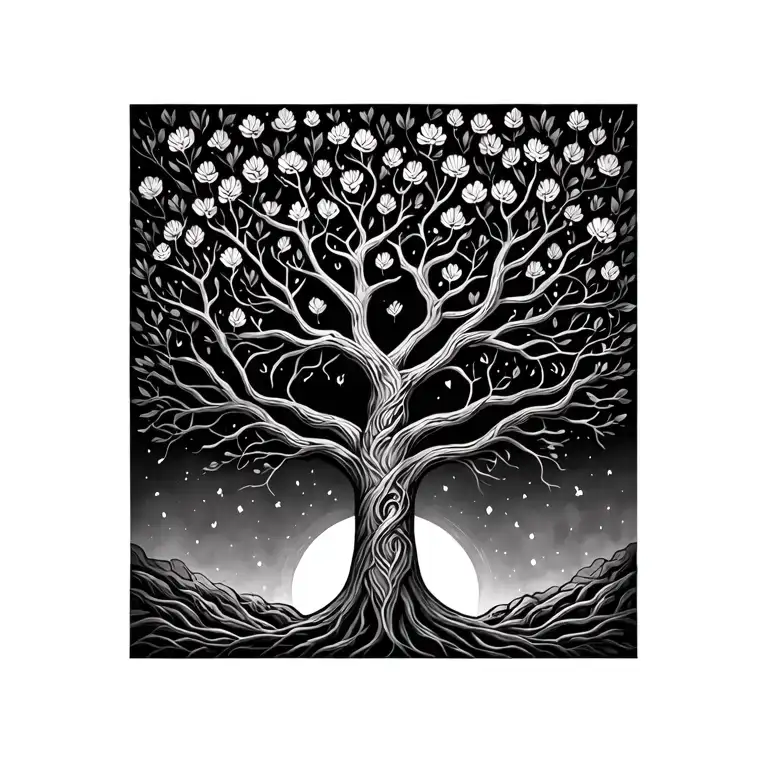 Tree Of Life Intertwined