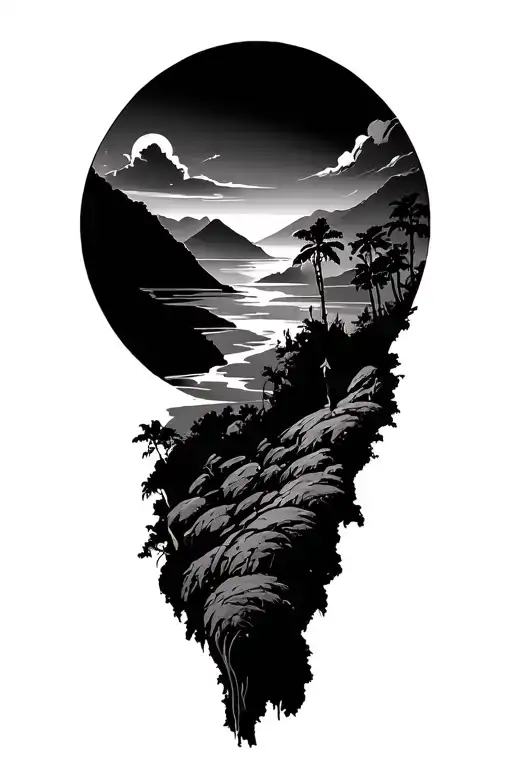 Filipino Province Landscape