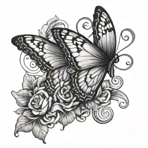 Butterfly And Medusa Greek Mythology