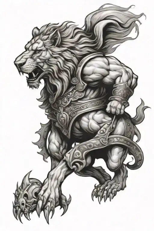 December Gladiator Lion Wolf