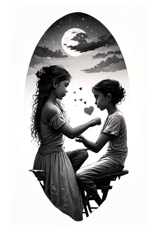 Father Daughters Playing