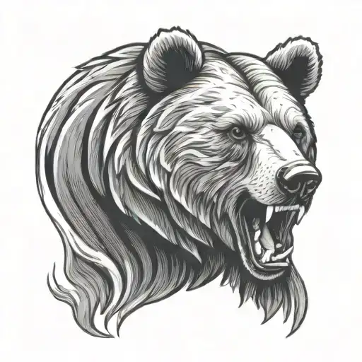 Roaring Bear Head