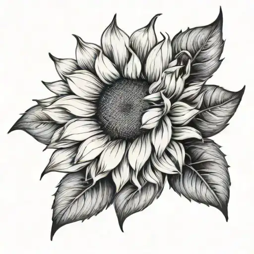 Half Sunflower