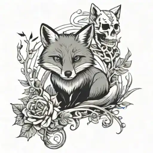 Fox And Skeletons