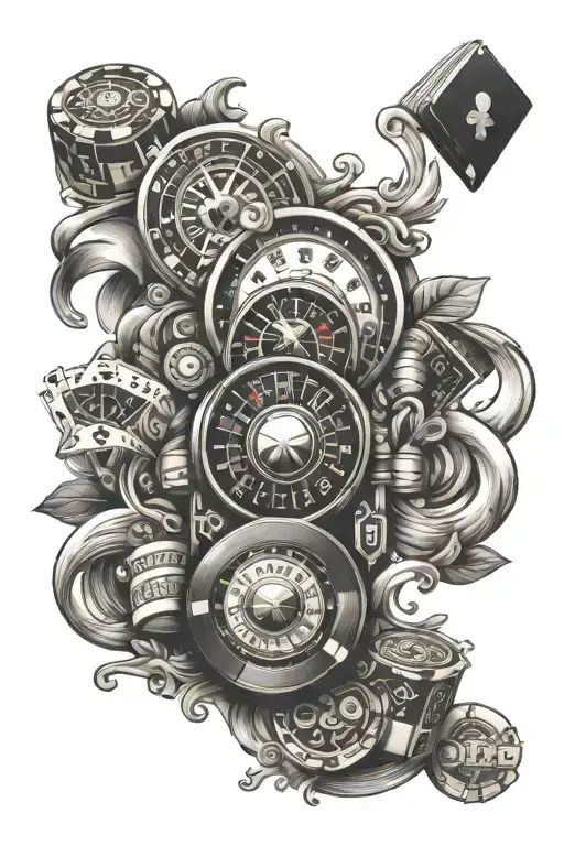 Casino Arm Theame And Gambling