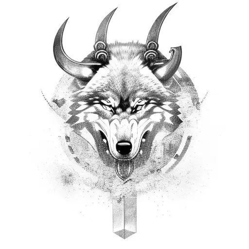 Viking Wolf Runes Full Ark