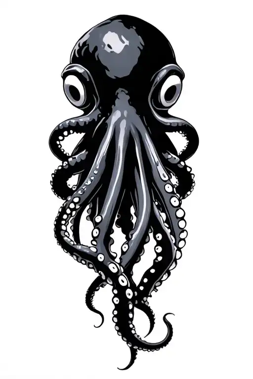 Real Octopus With 8 Tentacles