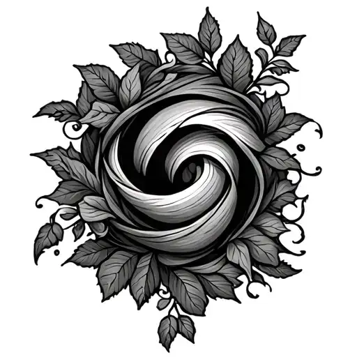 Vine Wrapping Around Right Knee