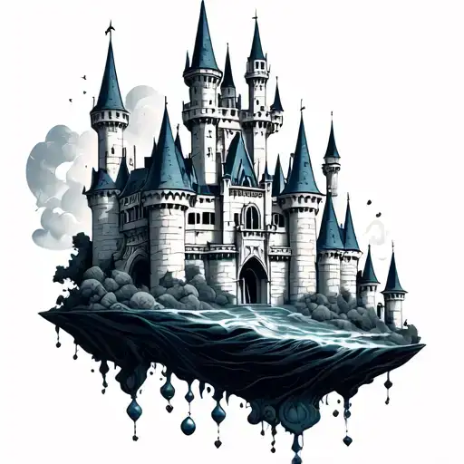 Disney Castle Floating