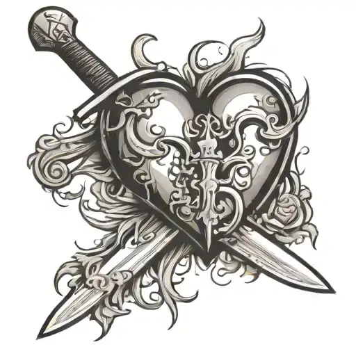 A Broken Heart Mended With A Sword