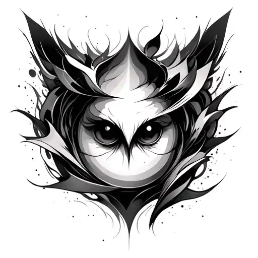 Parsight Abstract Tattoo Design