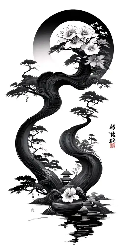 Japanese Garden Ying