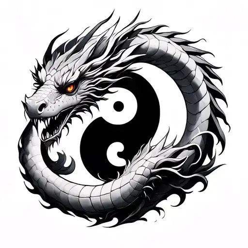 Yin Yang Dragon