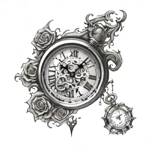 Tophst Dripping Clock