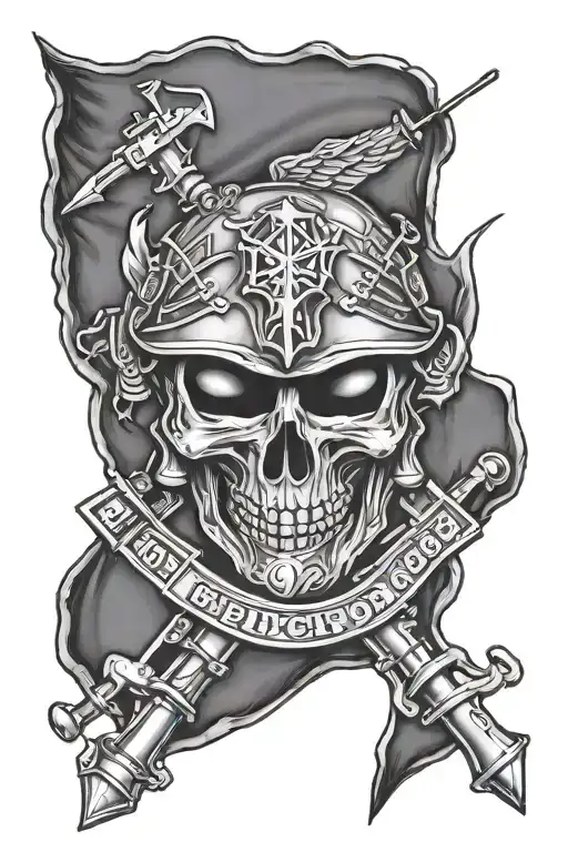 19Th Special Forces Group Tattoo Design