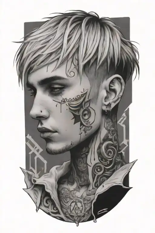 Lil Peep Cyber Punk
