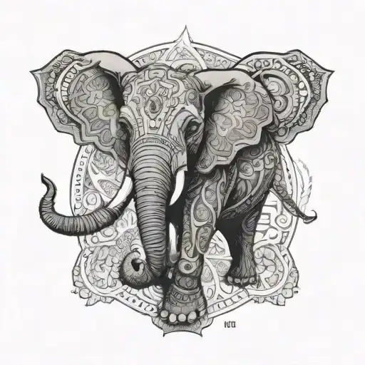 Elephant Mandala