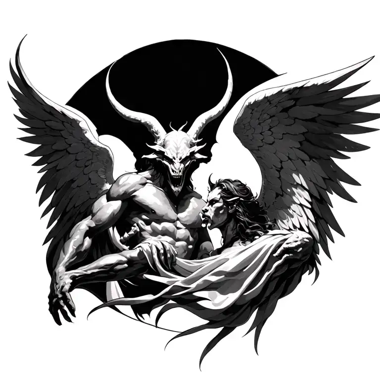 Archangel And Demon