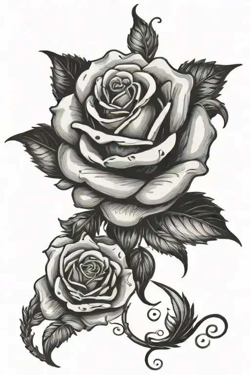 Rose And Bvb Logo