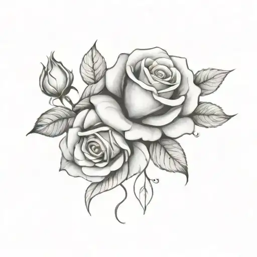 Coverup Floral Roses