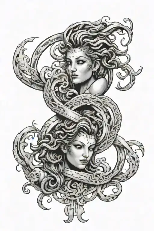 Gemini And Cancer Zodiac Sign Intertwined
