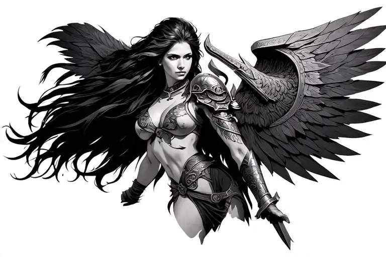 Valkyrie Warrior Woman