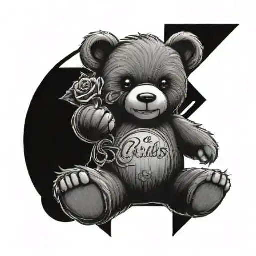 Teddy Bear With Name Engraved