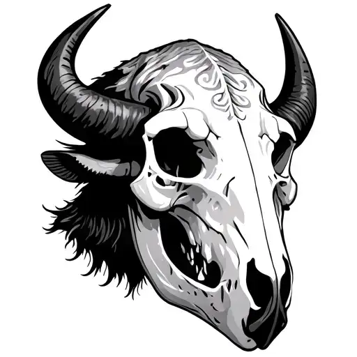Buffalo Skull