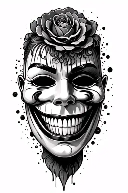 Smile Now Cry Later Mask