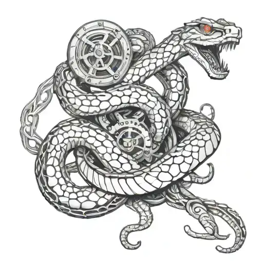 Steampunk Snake