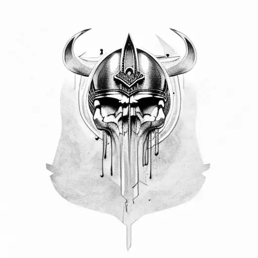 Viking Skull
