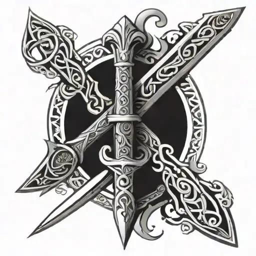 Tribal Sword Celtic