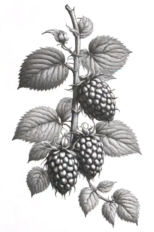 Raspberries Plant Long