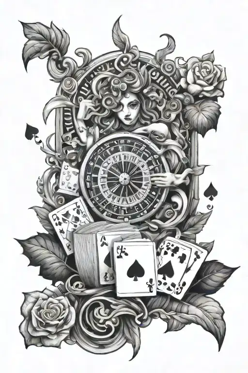 Gambling And Mother Nature Scene