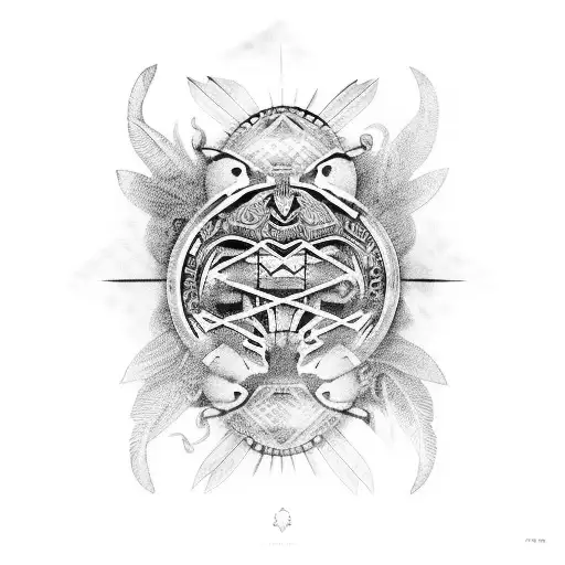 Turtles With Native American Flair