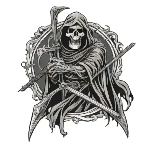 Grim Reaper 2Nd Amendment Dont Tred On Me