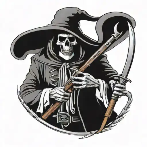 Grim Reaper 2Nd Amendment Dont Tred On Me 1776 Declaration Liberty