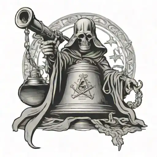 Grim Reaper 2Nd Amendment Dont Tred On Me 1776 Declaration Liberty Bell