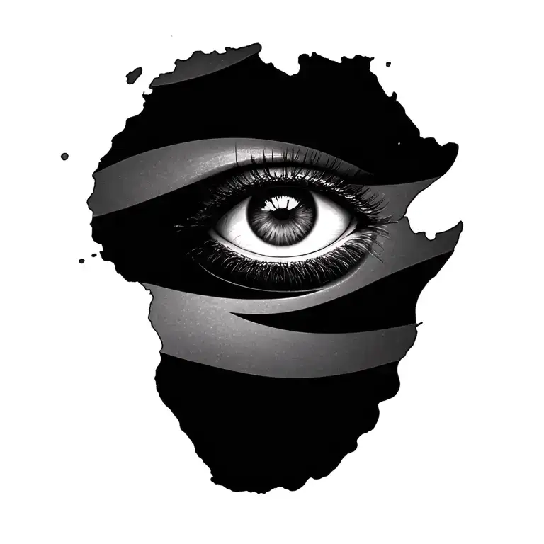 Africa Continent Eye