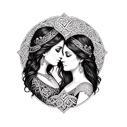 Mother And Daughter Celtic