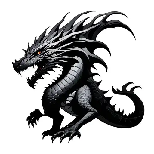 Balerion The Black Dread Dragon