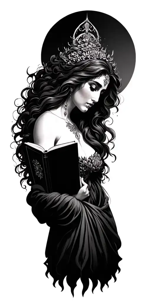 Goddesses One With Book