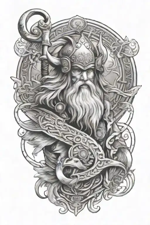 Norse God Odin