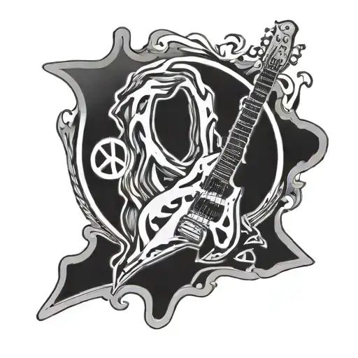 Symbol Peace Love Rock Music