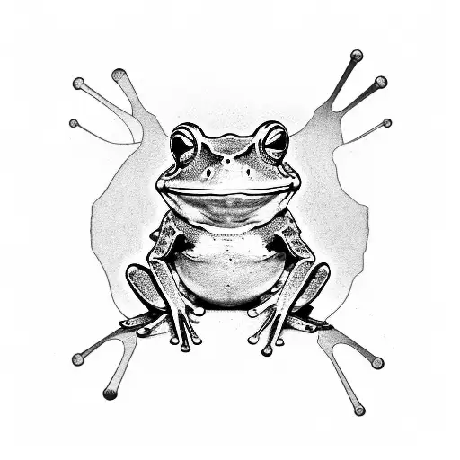 Abstract Frog