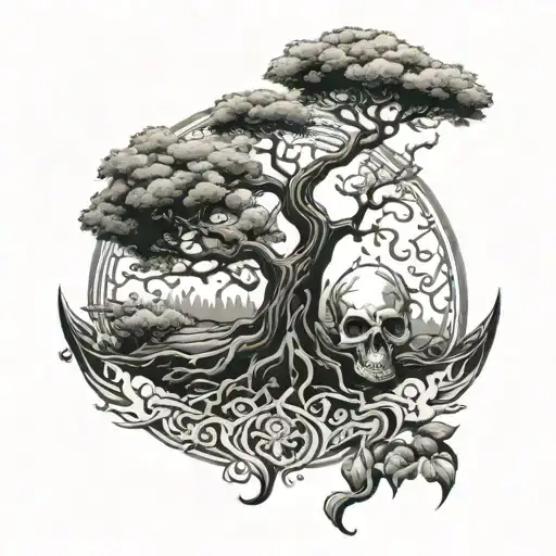 Poison Tree And Tree Of Life Combined Together