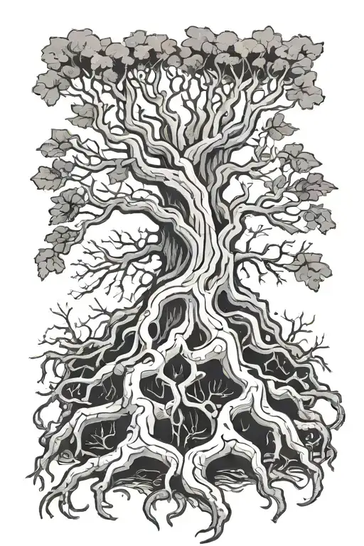 Time With Tree Roots