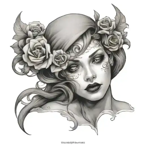 Possessed Beautiful Woman