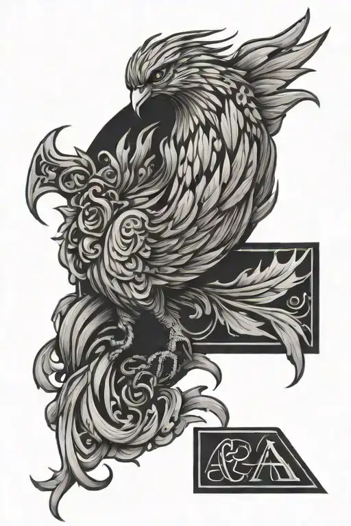 Phoenix Letter A