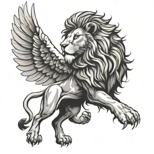 Lion With Wings